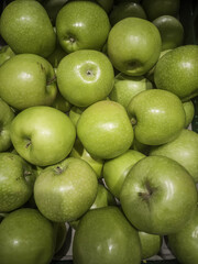 Green apples fruit shop