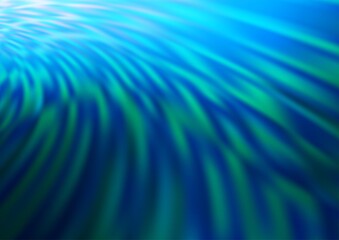 Light BLUE vector blurred shine abstract pattern.