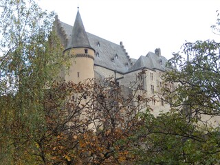 castle in the mountains