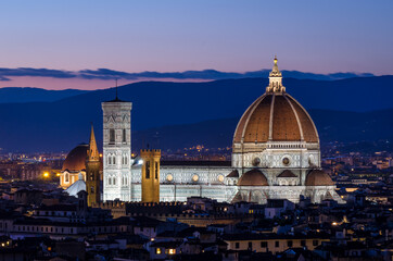 Fototapeta premium Florence Duomo. Basilica di Santa Maria del Fiore (Basilica of S