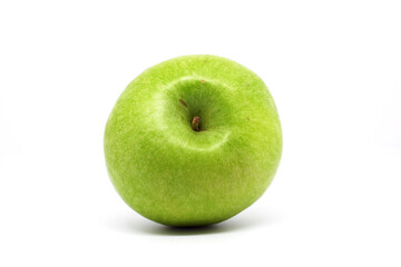 Granny Smith apple isolated on white background
