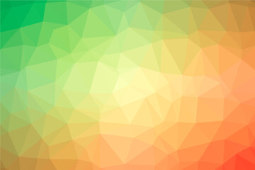 Obraz premium Multicolor polygon pattern. Low poly design 