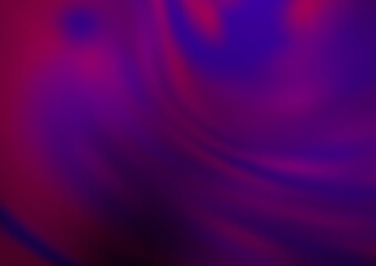 Dark Purple vector abstract blurred template.