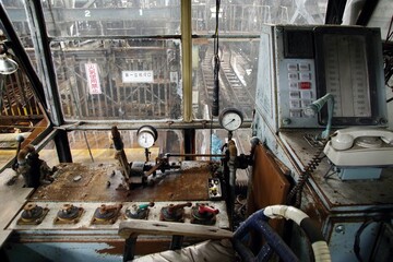 炭鉱施設　第1立坑櫓