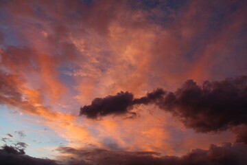 Night sunset city

