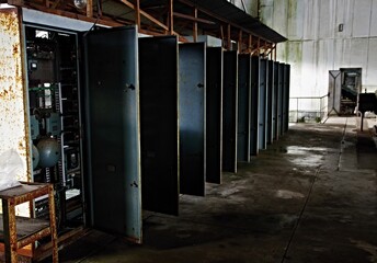 炭鉱施設　第1立坑櫓