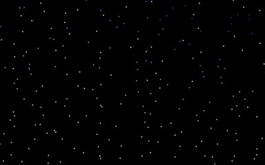 Fototapeta na wymiar Dark Pink, Blue vector background with colored stars.