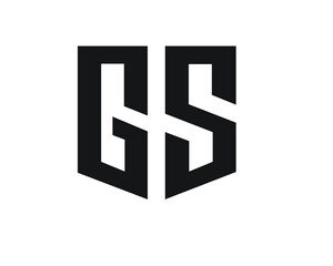 a & s and g & s logo designs and logo letters