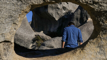 Castle Hill, New Zealand. 24th Oct 2020.   Day Trip to Kura Tawhiti / Castle Hill conservation area. © Krissy
