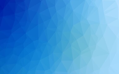 Light BLUE vector low poly texture.
