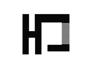 h & p and h & c creative logo designs