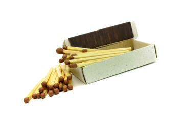 boxes of matches on a white background