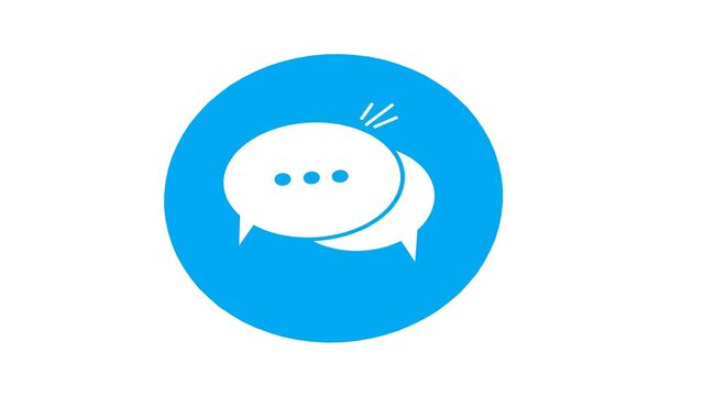 chat icon illustration isolated symbol