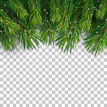Сhristmas tree. Christmas decoration. Snowflakes.
