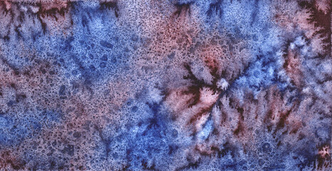 Abstract watercolor hand drawn background