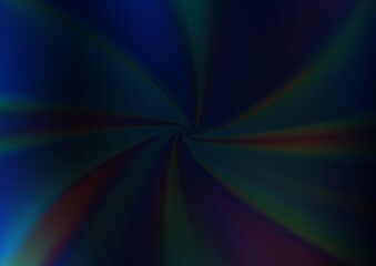 Obraz premium Dark BLUE vector blurred shine abstract background.
