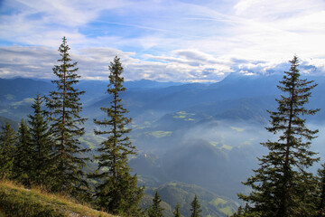 Obraz premium Morning mood in the Austrian Alps 