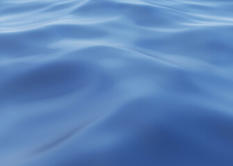 a blue sea water background, 3d render