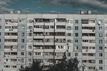 building in the city