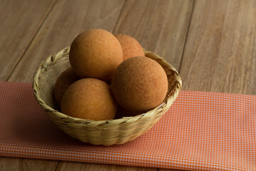 Colombian amasijos. buñuelos. typical Colombian Christmas food