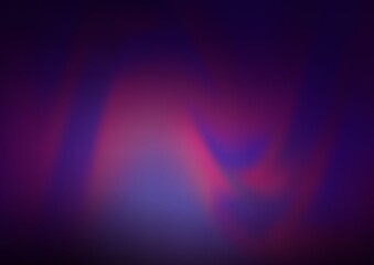 Dark Purple vector blurred bright pattern.