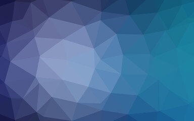 Light BLUE vector low poly texture.