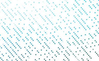 Light BLUE vector layout with lines, triangles.