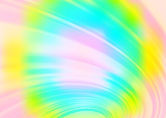 Light Multicolor, Rainbow vector modern bokeh pattern.