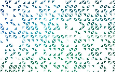 Light Blue, Green vector texture in triangular style.