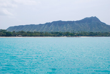 Honolulu from the ocean 