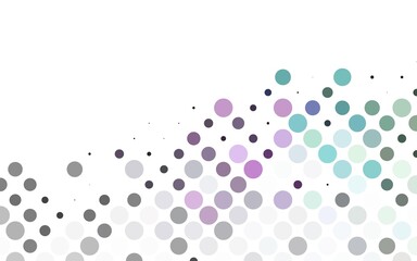 Light Multicolor, Rainbow vector cover with spots.