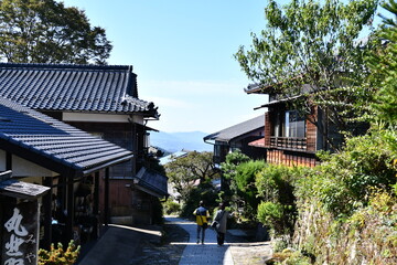 中山道：馬籠宿（NAKASENDO:MAGOMEZYUKU)