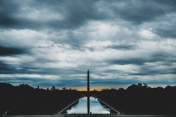 Reflecting pool, DC
