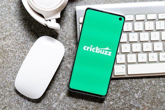 October 24, 2020, Brazil. CricBuzz is an Indian cricket news site.