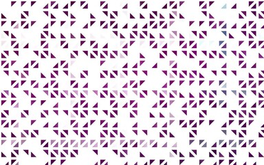 Light Purple vector cover in polygonal style.