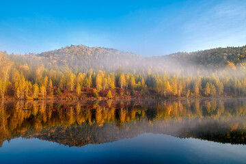 The autumn landscape of Singanense of China.