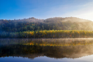 The autumn landscape of Singanense of China.