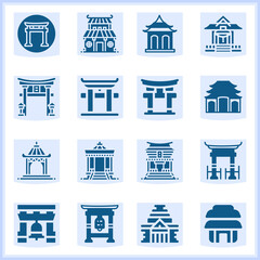 Shut in  related simple set. 16  filled