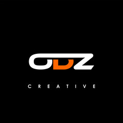 ODZ Letter Initial Logo Design Template Vector Illustration	
