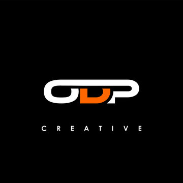 ODP Letter Initial Logo Design Template Vector Illustration	
