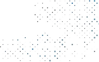 Light BLUE vector texture with disks.