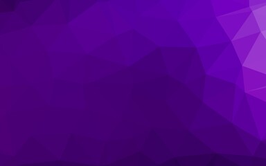 Light Purple vector abstract mosaic background.