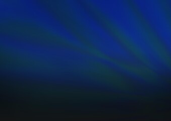 Dark BLUE vector blurred shine abstract background.