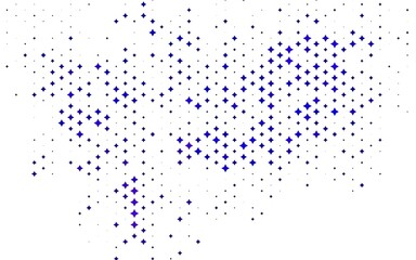 Light Purple vector pattern with christmas stars.