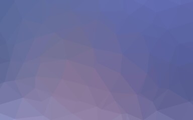 Fototapeta premium Light BLUE vector polygonal template.