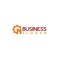 Letter N Gear Mechanic Modern Abstract Icon Logo, Letter N Gear Logo Design Template. Automotive Gear Logo for Business and Industrial Identity