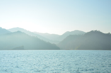 KHAOSOK NATIONAL PARK,Cheow Lan Dam ,Ratchaprapa Dam,Surattani Province,thailand 