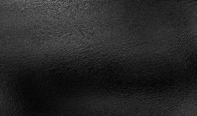Background texture of shiny black metal foil - obrazy, fototapety, plakaty