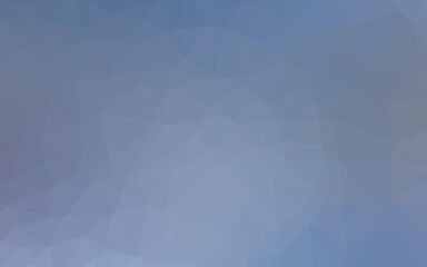 Obraz premium Light BLUE vector abstract mosaic background.