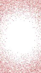 Pink gold glitter luxury sparkling confetti. Scatt